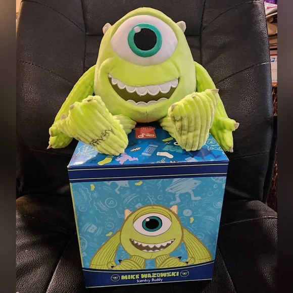 Disney Scentsy Buddy Pixar Mike Wazowski New in the Box Never Used - Picture 2 of 5